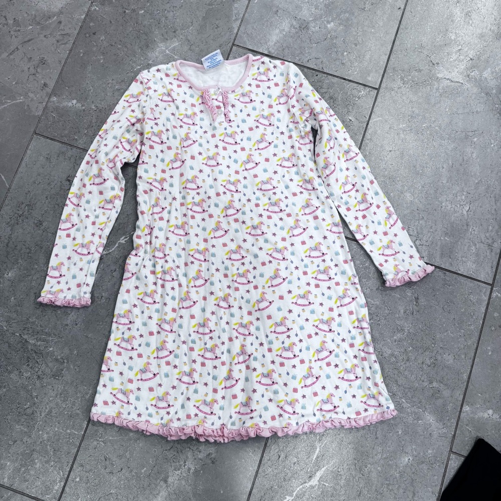 Girls Eyelet & Ivy rockinghorse nightgown, size 10